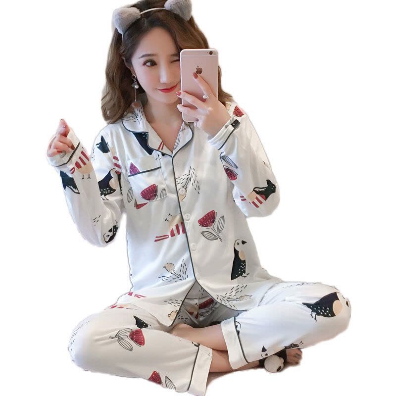 迪鲁奥(DILUAO)2021春款新款孕妇月子服双长开胸日韩卫衣女装睡衣产妇哺乳衣C47-28 109图片