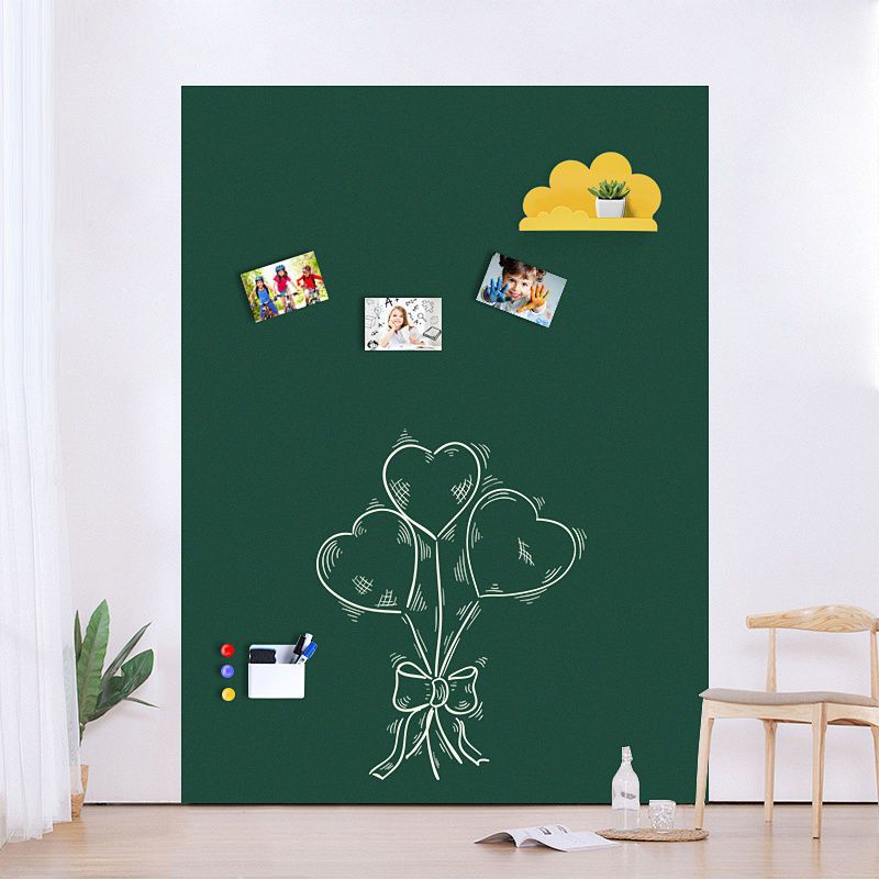 黑板家用不伤墙磁贴儿童可擦写家庭磁性软黑板贴可移除贴纸墙贴