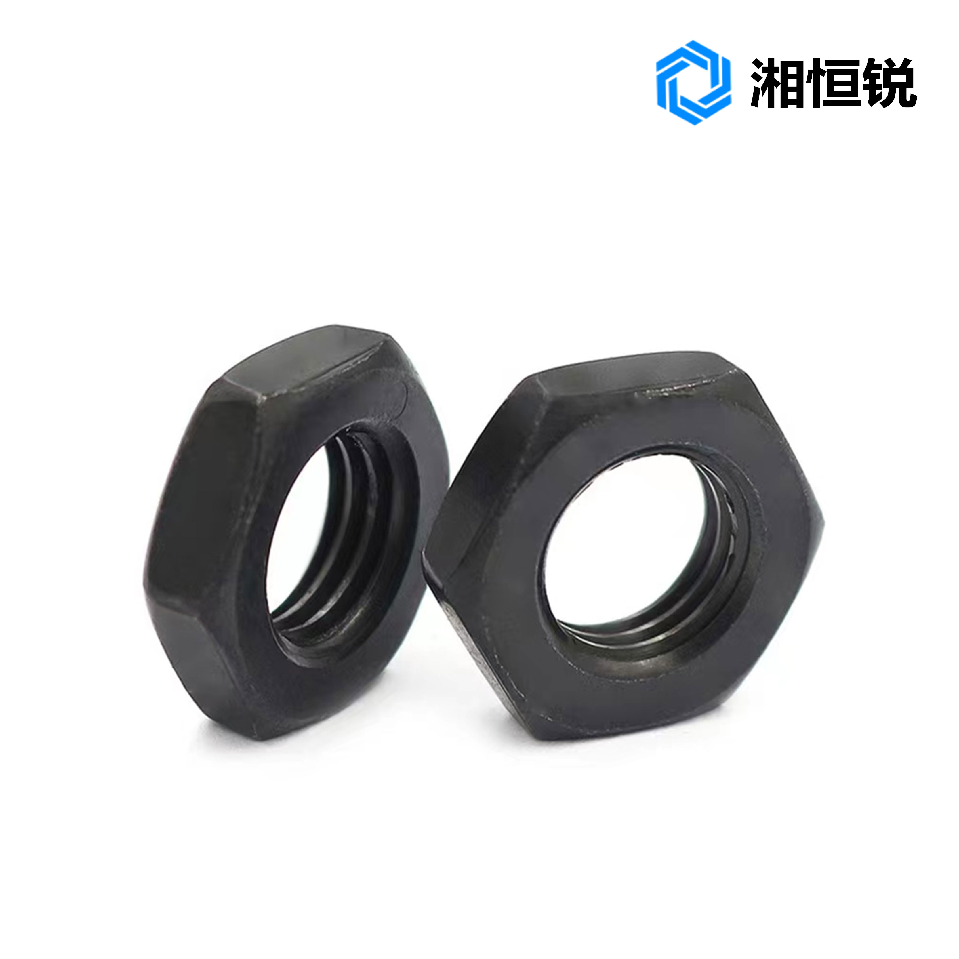 湘恒锐 六角薄螺母 M22mm 个