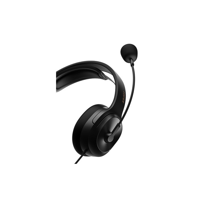 漫步者(EDIFIER) USB K5000 模拟专用耳麦 (计价单位:个) 黑色