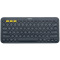 罗技（Logitech）K580无线蓝牙键盘超薄办公游戏手机平板电脑键盘
