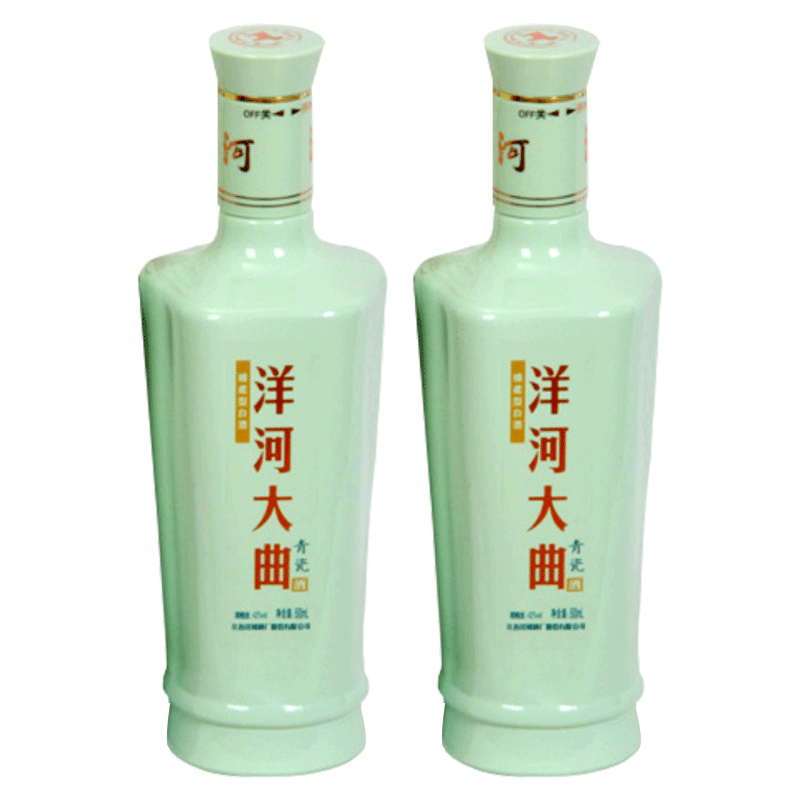 洋河大曲青瓷42度500ml*6瓶盒装粮食白酒绵柔型 YangHe