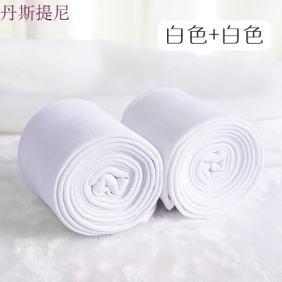 儿童舞蹈袜夏季薄款女童连裤袜白色练功裤袜打底裤丝袜女跳舞袜子