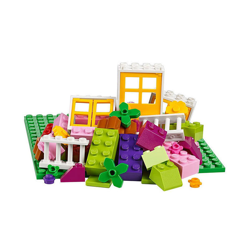 LEGO乐高 Classic经典创意系列 790粒桶装 10698大号积木盒 儿童益智拼插玩具 4岁以上适用