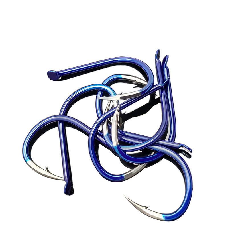 鬼牙伊势尼鱼钩有倒刺钓鱼钩散装鱼钩子黑草鲤鲫鱼钩