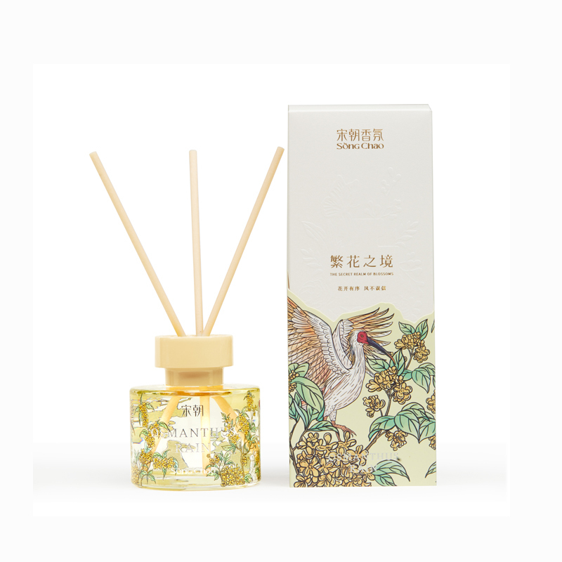 宋朝 繁花之境系列无火香薰 120ml满陇桂雨(无火香薰*1+扩香棒*6)