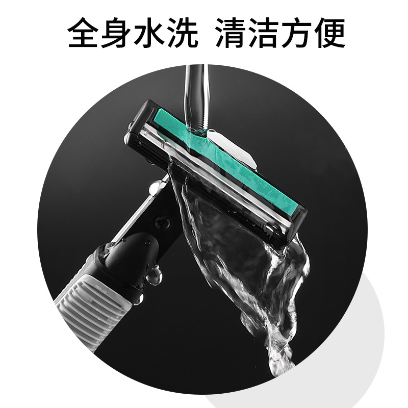 吉列威锋 剃须刀手动刮胡刀双层胡须刀刮毛刀男士 威锋9刀头1刀架高清大图
