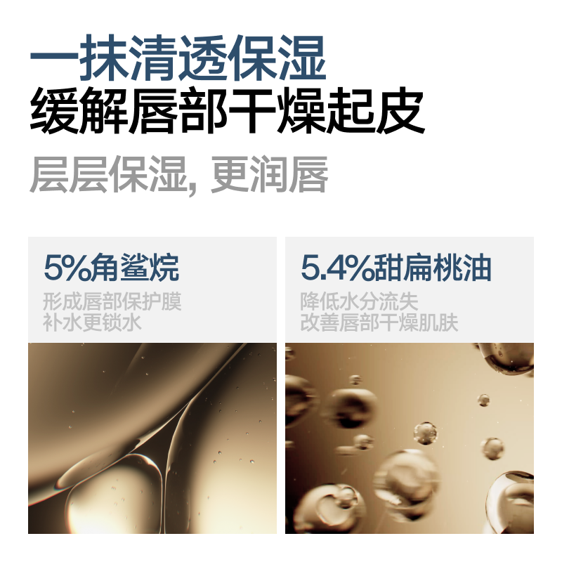 理然 男士润唇膏补水保湿滋润防干裂护嘴去死皮 唇部打底男士专用4.1g高清大图