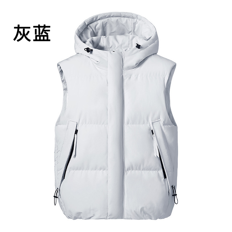 统狮 棉衣马甲 K7702 件 2XL 灰蓝色