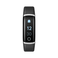 乐心(LIFESENSE)ZIVA智能手环 运动手环 触控OLED 心率手环 睡眠监测 USB快速充电 深空灰