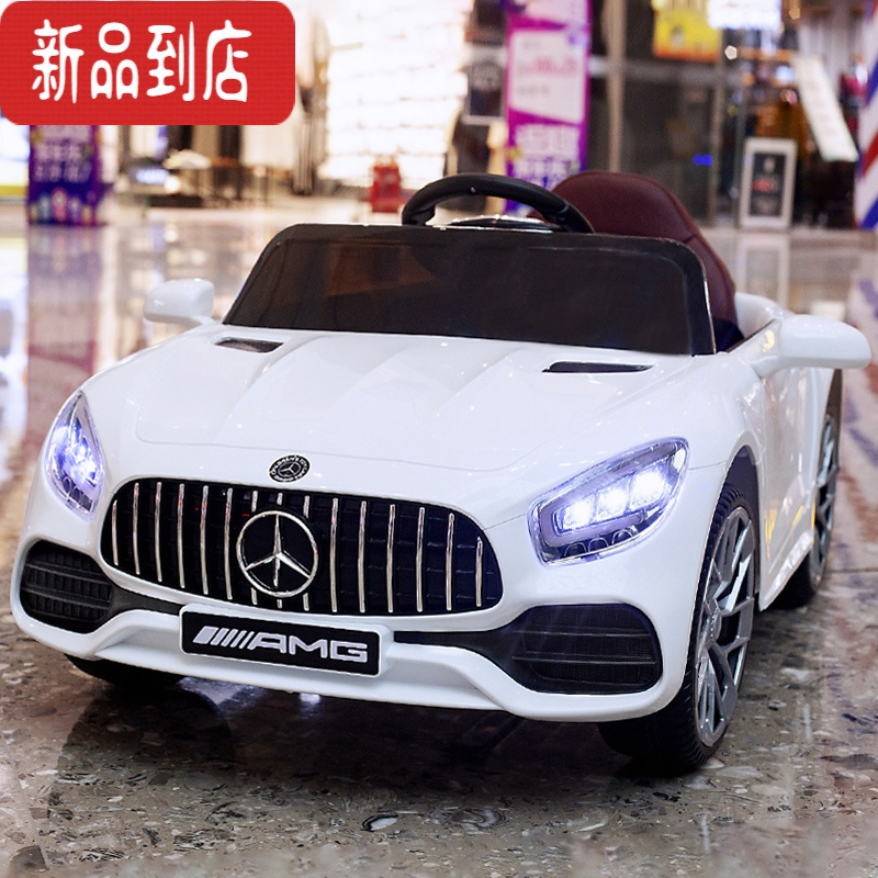 真智力儿童电动车四轮带遥控摇摆汽车宝宝小孩玩具车可坐人四驱充电童车