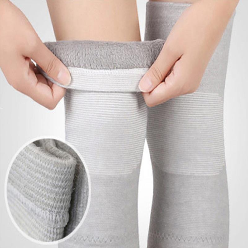 保暖护膝加绒老寒腿内穿秋冬加厚男高弹女中老年人无痕串得起