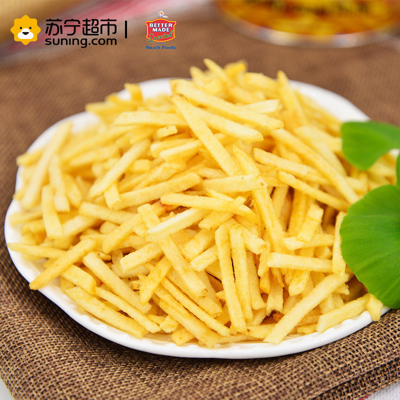 倍特美(BETTER MADE)酸黄瓜味薯条155.9g/罐
