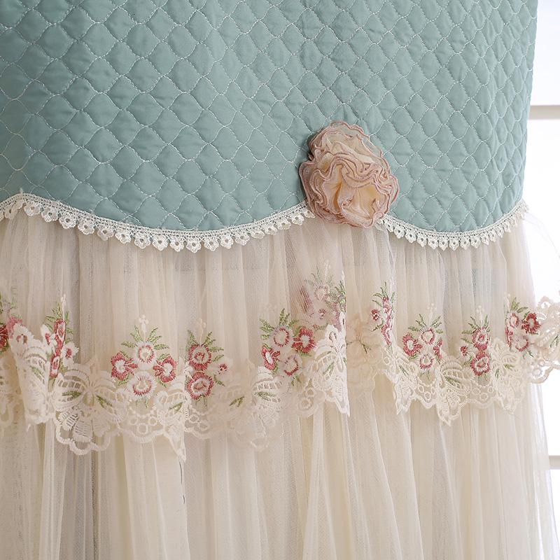 家柏饰(CORATED)客厅柜机式空调罩立式空调套防尘罩长方形开机不取 蓝色 高180*55*35高清大图