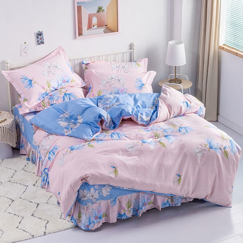 筱影 纯棉三件套 0.9米床/套 筱影 床上用品三件套 0.9米床/套图片