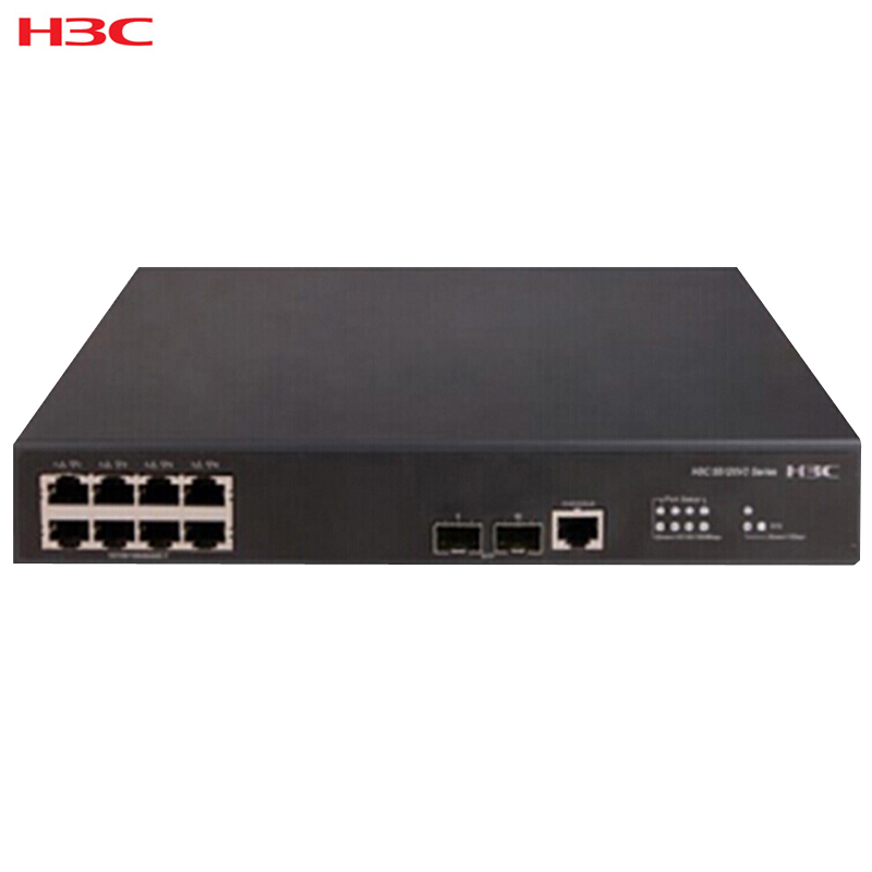 华三(H3C)S5120V2-10P-SI 8个千兆电口 二层千兆以太网交换机 1000Mbps千兆以上 以太网交换机