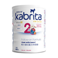 佳贝艾特(kabrita)港版婴幼儿配方羊奶粉2段800g (6-12个月)