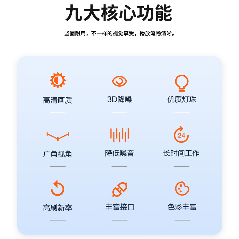 万傲触控 led显示屏大屏幕广告屏拼接屏P3户外室内全彩显示屏电子屏会议室监控显示器直播大屏led屏走字屏 1㎡