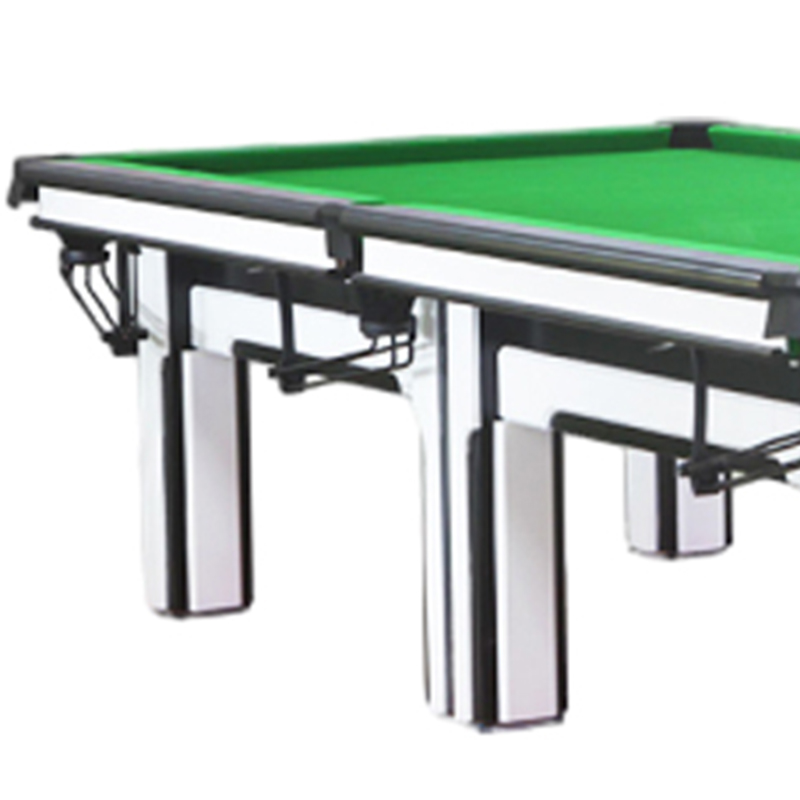 赤道线 9尺台球标准型成人中式黑八台球美式台钢库球房台球桌黑白 高配CDX-A492S-P207HB高清大图