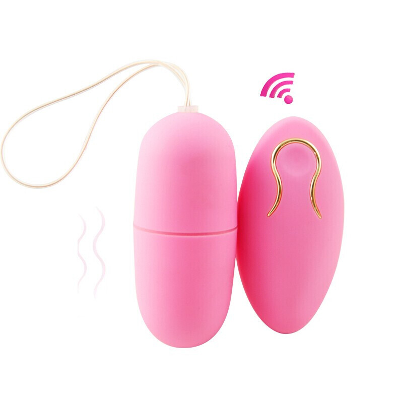 久爱 遥控跳蛋静音震动振棒成人情趣性用品电动舌头舔吸器女用自嗨玩舔豆乳房头菊豆按摩棒充电双跳蛋 粉色