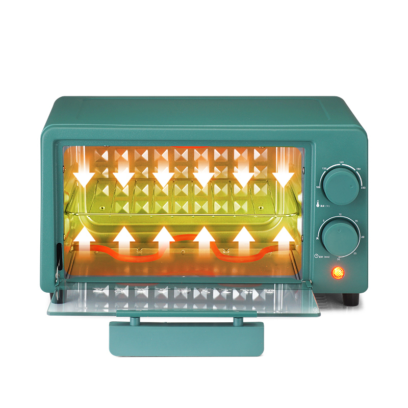 艾美特(Airmate) 12L电烤箱CK0901 绿色高清大图