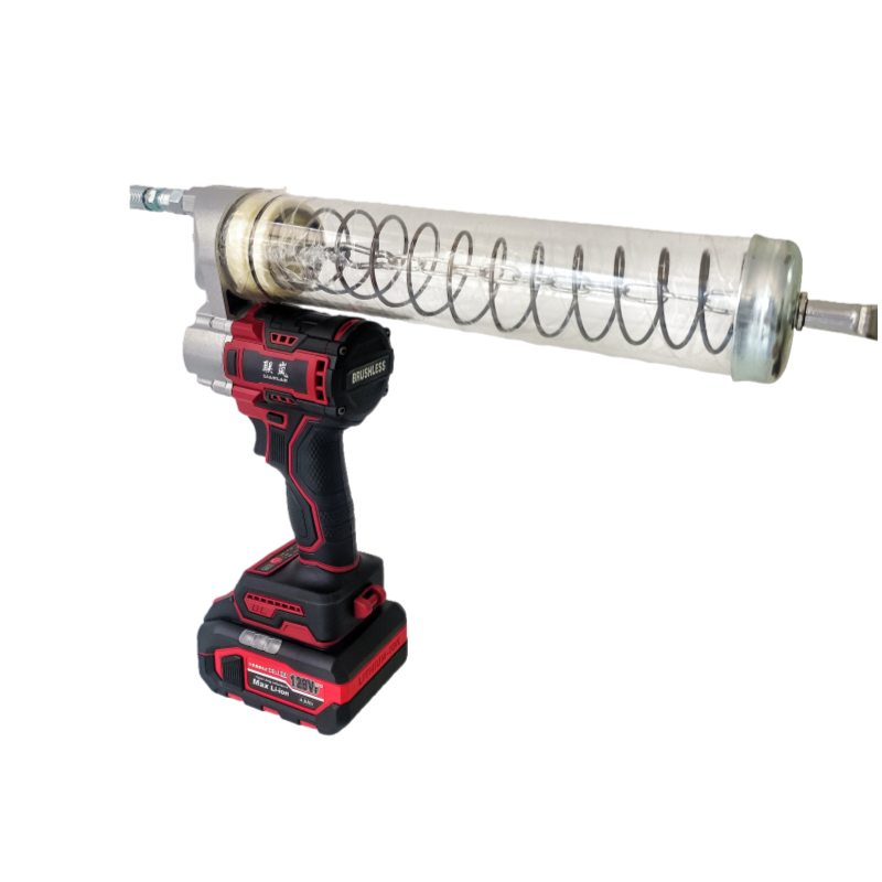 联岚充电式无刷高压锂电黄油枪打油注油枪/套高清大图