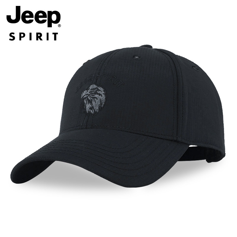JEEP SPIRIT吉普帽子专柜正品帽子男棒球帽鸭舌帽四季可戴户外休闲运动帽