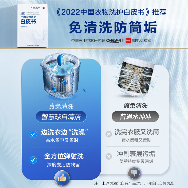 海尔(Haier)波轮洗衣机全自动 10公斤 MS100-BRM286U1