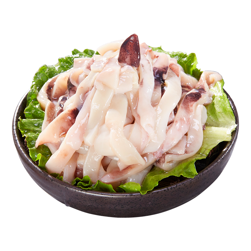 简单滋味冷冻阿根廷鱿鱼条500g海鲜水产火锅海鲜水产