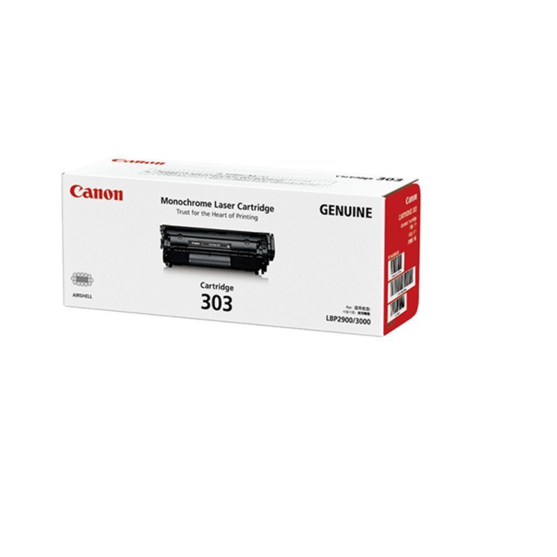 佳能(Canon) CRG303 黑色硒鼓 (适用LBP2900/LBP2900+/LBP3000)