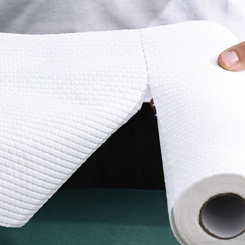 百晟长恒 BSCH-A57GS 24.5*24.5cm 50片/卷 一次性抹布 白色高清大图