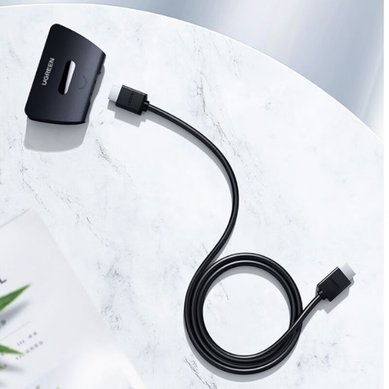 UGREEN/绿联,50744,HDMI 2进1出KVM切换器高清大图