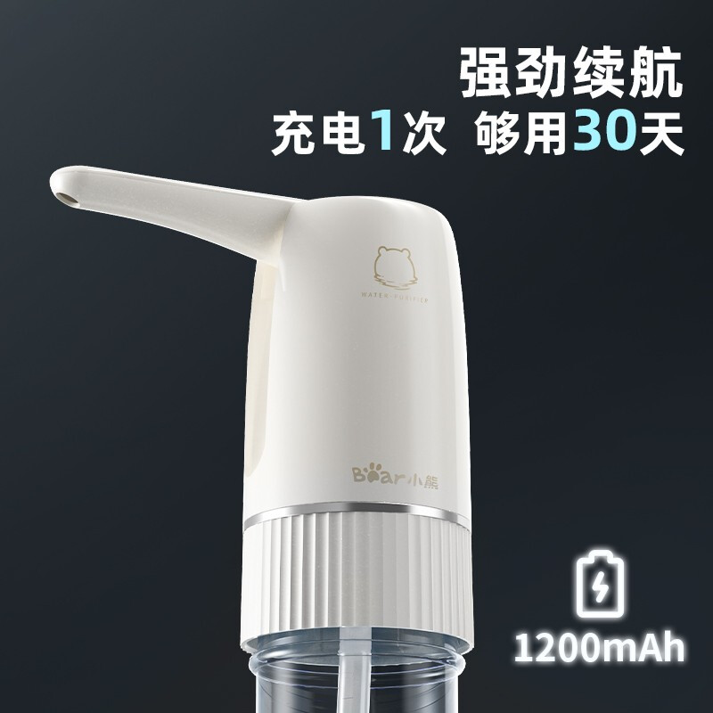 小熊 桶装水抽水器 YSJ-D06H5 可折叠高清大图