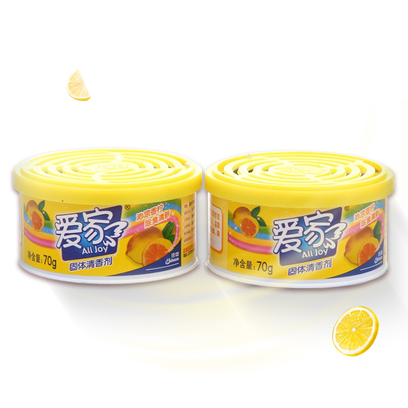 固体清香剂 沁凉香柠 70g 60个/箱（一箱装）