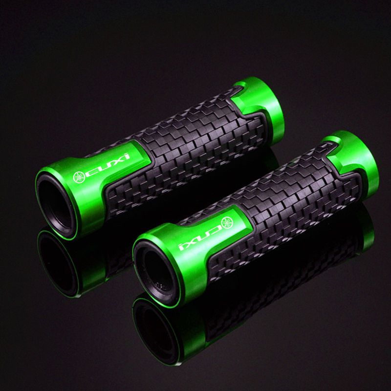 摩托车酷奇s5 s9手把胶改装通用劲战鬼火手把套cuxi油门把套握把 红色