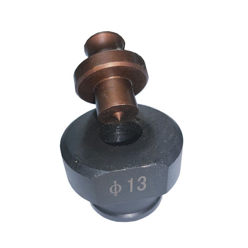 液压冲孔机冲头开孔器mph20型打孔器角铁圆孔椭圆孔冲头配件电动65mm