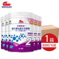 明一商城 天籁牧羊婴幼儿奶粉2段800*6
