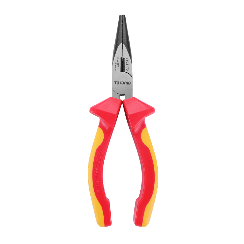takama 高松 VDE绝缘耐压尖嘴钳6英寸 v103170 6寸尖嘴钳