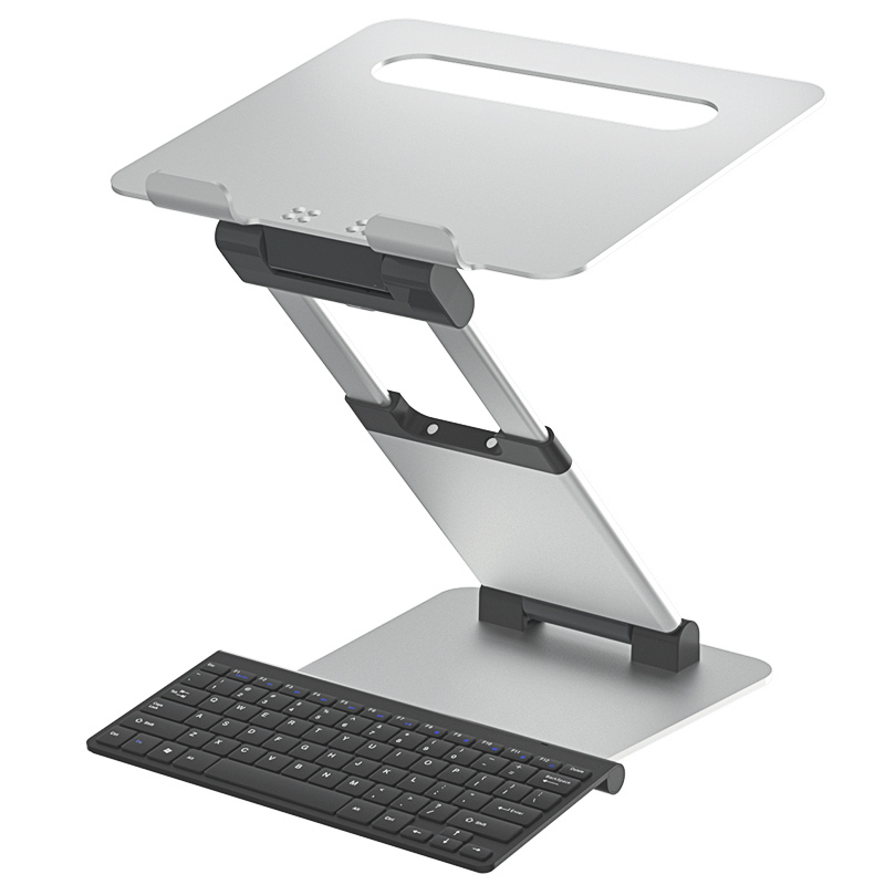 笔记本电脑支架托架子mac桌面增高护颈椎苹果升降站立着工作办公室