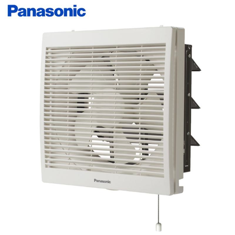 松下(Panasonic)12寸双向进排式方孔厨房排气扇换气扇进气扇百叶窗用扇大风量办公楼抽风扇FV-30VRL2高清大图