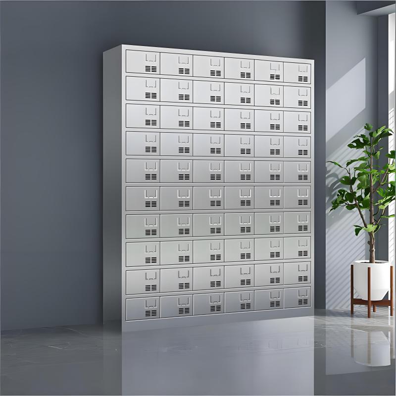 易企采 六十门碗柜【201不锈钢】食堂餐具餐盘碗筷储物柜 30*143*180CM 单位:台