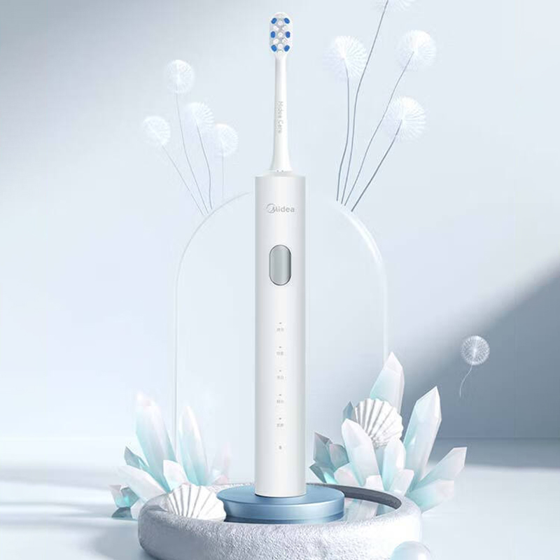 美的电动牙刷声波震动长续航智能换区提醒YS7(颜色随机)高清大图