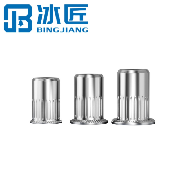 冰匠 304不锈钢平头拉铆螺母 袋高清大图