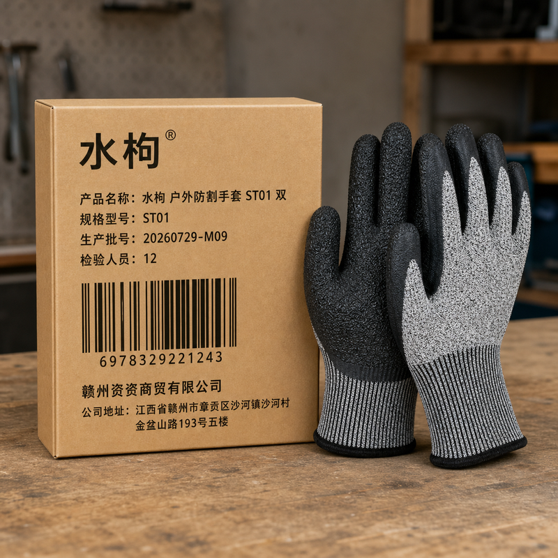 水枸 户外防割手套 ST01 双高清大图