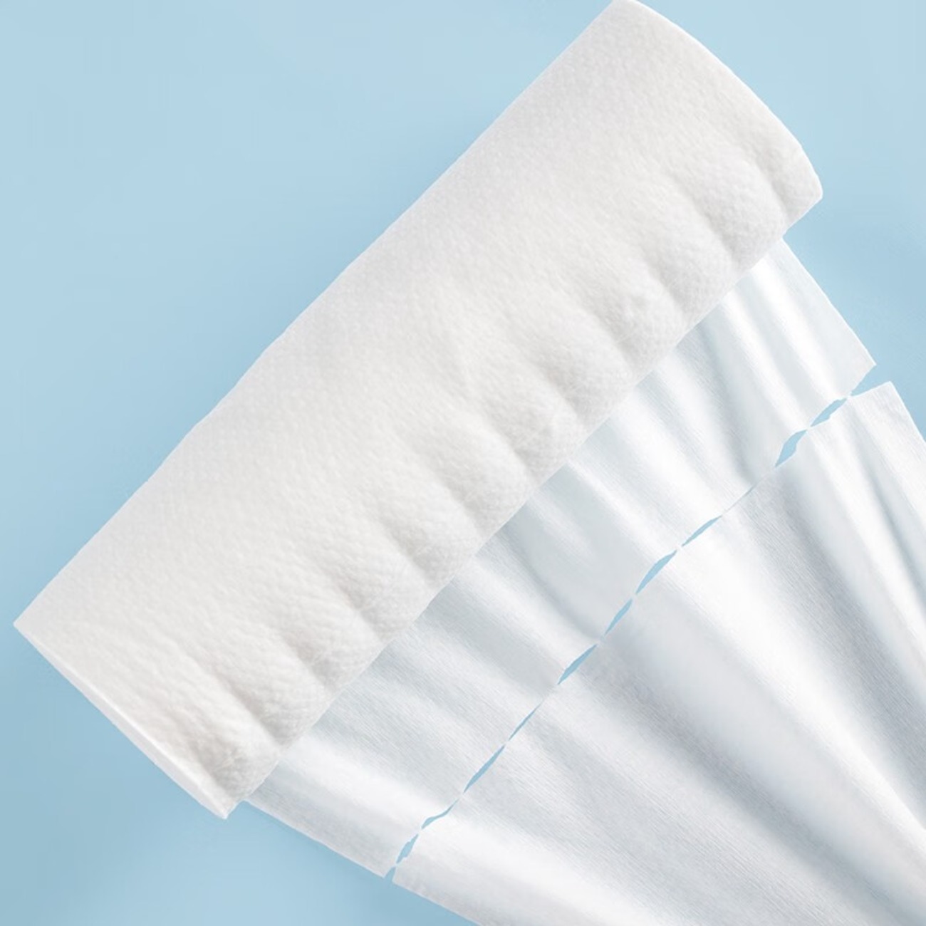 茶花(CHAHUA) 家用抹布 净优即抛抹布(30片x6卷装)白色尺寸:20*20高清大图