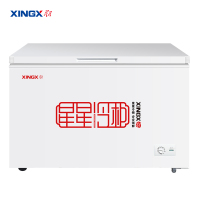 星星(Xingx)BD/BC-355E 355升 冰柜冷柜 厨房商用保鲜设备卧式通体大容量 冷藏冷冻转换单温冰柜