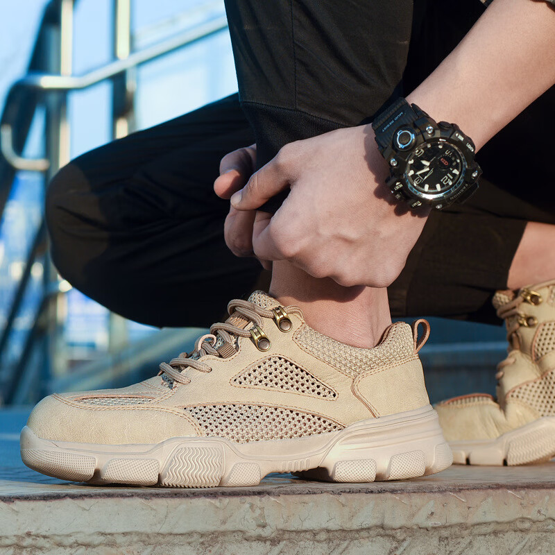 安盾帅 防护鞋 男士 冬季防砸防刺穿防臭轻便耐磨 ADS-5000002高清大图