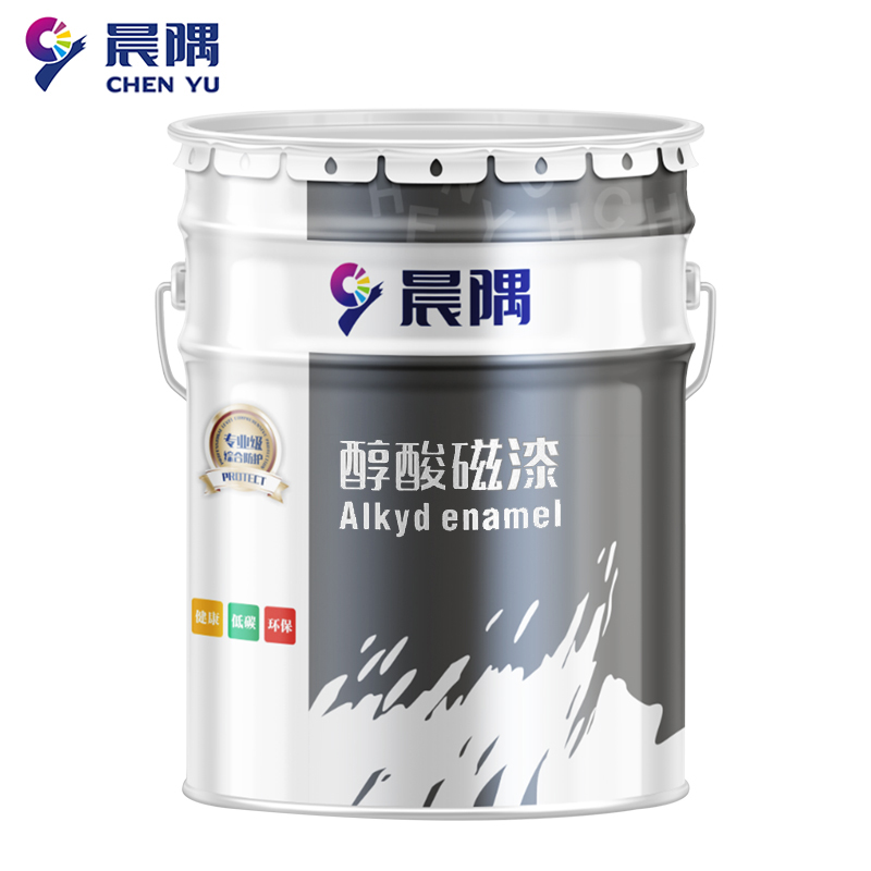 晨隅 磁漆绿20kg/桶高清大图