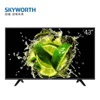 创维(SKYWORTH)43X6 43英寸 10核窄边高清 智能液晶平板电视机 内置WiFi DMS