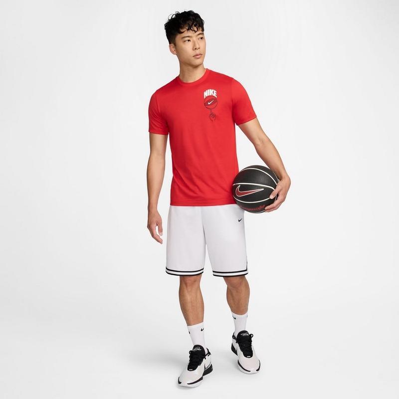 Nike男款篮球透气速干icon sleeves运动训练T恤